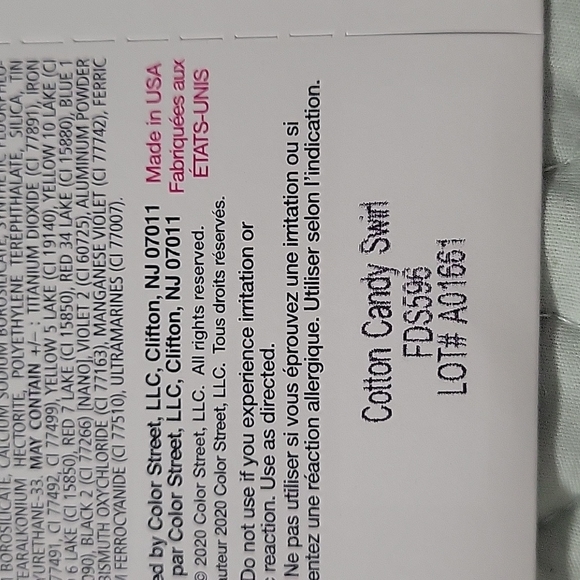 Color street cotton candy swirl - Picture 2 of 3